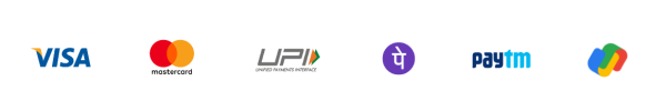 100% SAFE & SECURE PAYMENTS